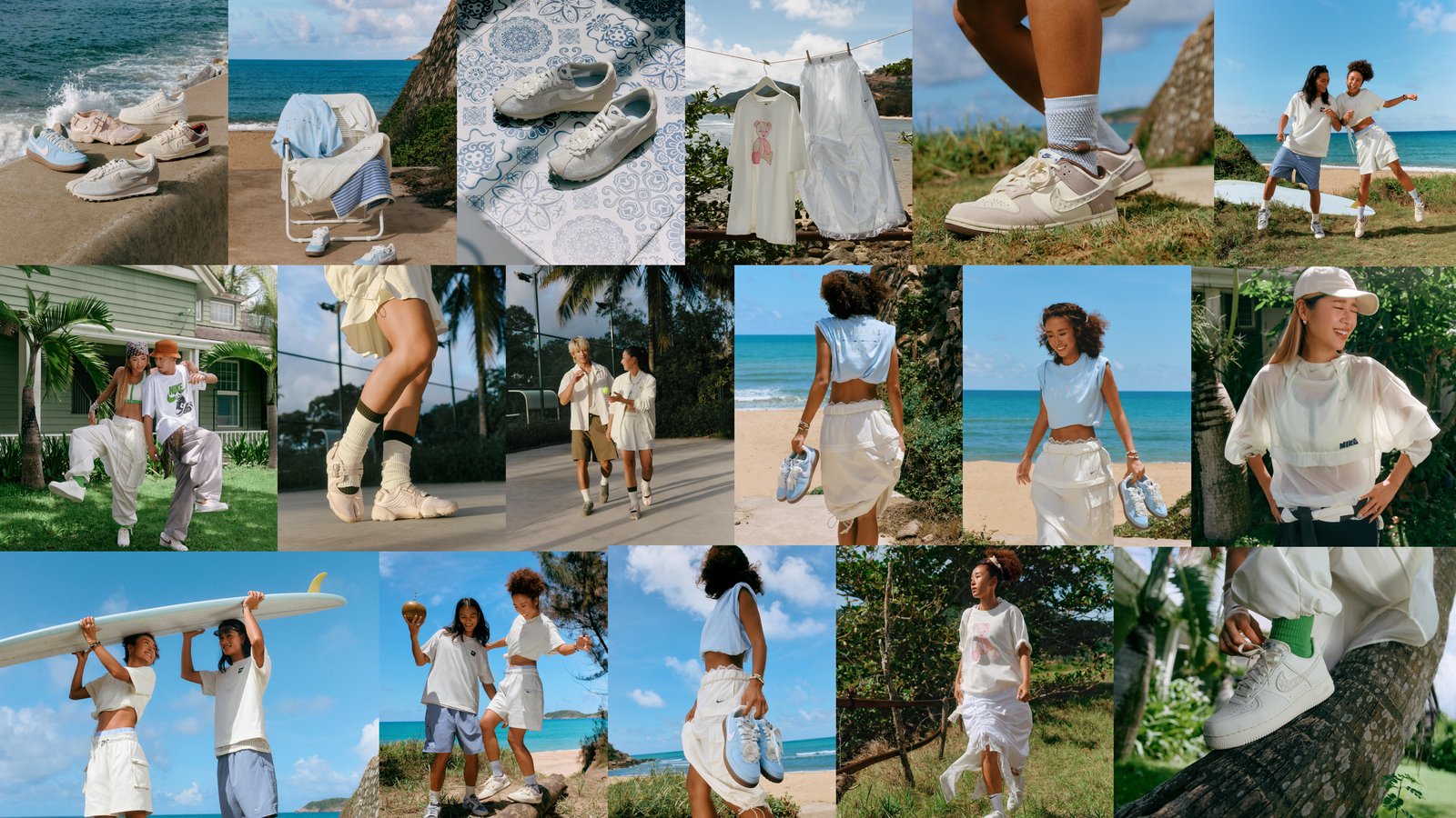 NIKE 2025 QIXI campaign visuals